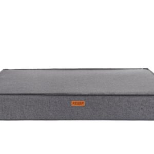 MATERAC dla psa i kota ortopedyczny ciemnoszary - ROMA DARK GREY