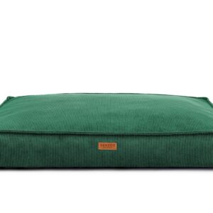 PODUCHA dla psa i kota ortopedyczna butelkowa zieleń - TORINO BOTTLE GREEN