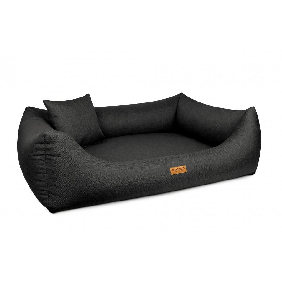 Legowisko dla psa i kota ortopedyczne ciemno szare - MODENA DARK GREY - obrazek 4