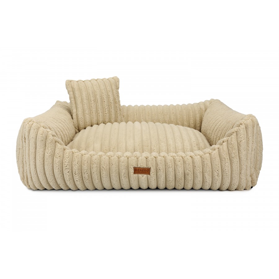 Legowisko premium dla psa i kota ortopedyczne beżowe - PALERMO BEIGE - obrazek 11